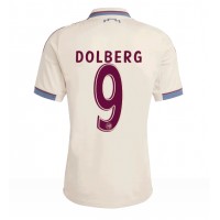 Stroje piłkarskie Ajax Kasper Dolberg #9 Koszulka Trzeciej 2025-26 Krótki Rękaw